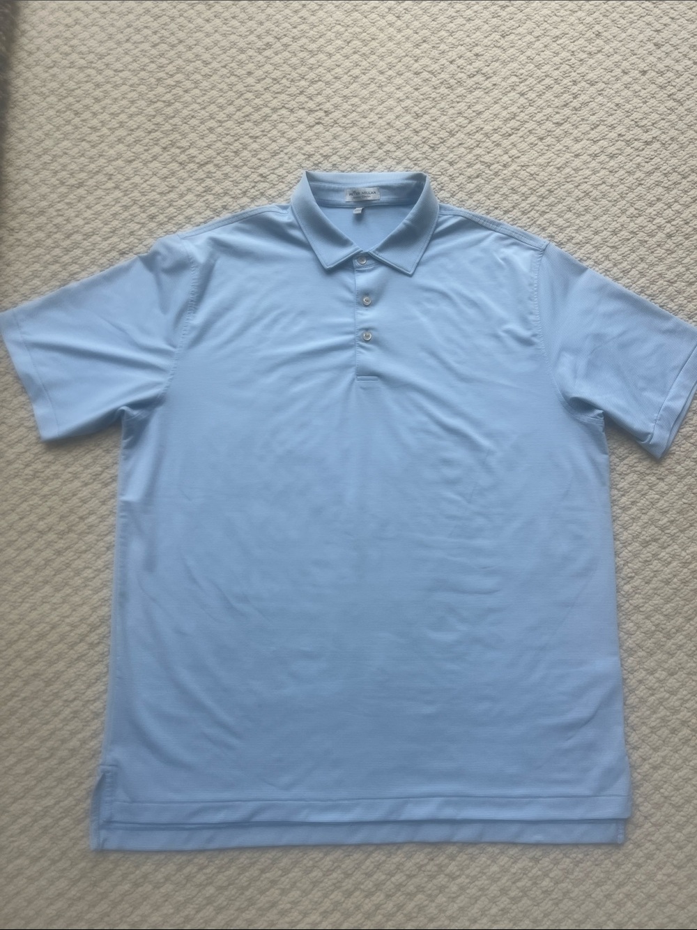 Peter Millar Light Blue Performance Polo